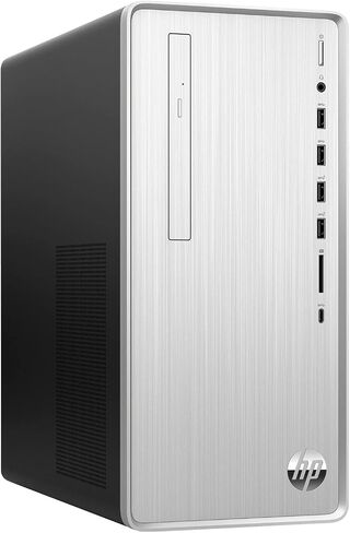 HP Pavilion Desktop, 10th Gen Intel Core i7-10700 Processor, 16 GB RAM, 1 TB hard drive + 256 GB SSD, Windows 10 Home (TP01-1070, Silver) in Saudi Arabia