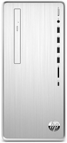 HP Pavilion Desktop, 10th Gen Intel Core i7-10700 Processor, 16 GB RAM, 1 TB hard drive + 256 GB SSD, Windows 10 Home (TP01-1070, Silver) in Saudi Arabia