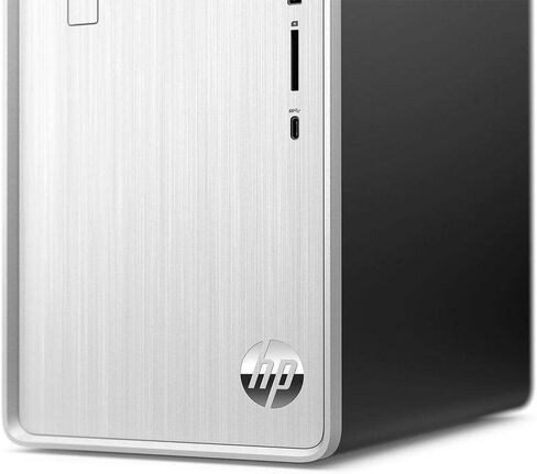 HP Pavilion Desktop, 10th Gen Intel Core i7-10700 Processor, 16 GB RAM, 1 TB hard drive + 256 GB SSD, Windows 10 Home (TP01-1070, Silver) in Saudi Arabia