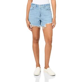 PAIGE Women's Noella Cutoff Shrt Cvrd Btnfly