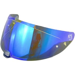 Helmet Shield for i70/i10/HJ-31 Helmets, UV Protection Windproof Moto Helmet Visor Shield Compatible with HJC i70/i10/HJ-31 Helmet Accessories (Revo Deep Blue)