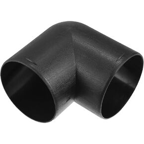 Car Air Diesel Heater Duct Car Heater Warm Air Ducting Pipe Elbow Outlet Connector 3.54'' 90mm OD Black