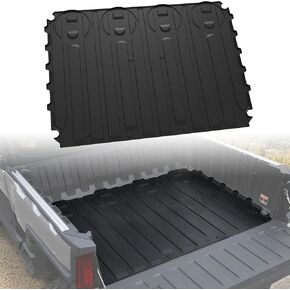 KEWISAUTO TPE Bed Mat Liners for 2024 Polaris Ranger Crew/XD 1500, All Weather Protection Rubber Slush Liner Rear Cargo Bed Mat for Polaris Ranger Crew XD 1500 2024+ Accessories, Replace #2889106