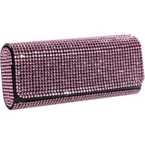 PU Sunglasses Case for Women, Bling Diamond Classic Sunglasses Case, Eyeglasses Pouch Glasses