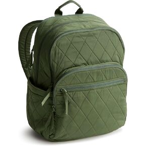 Vera Bradley Performance Twill Large Bancroft Backpack, Soft Chambray
