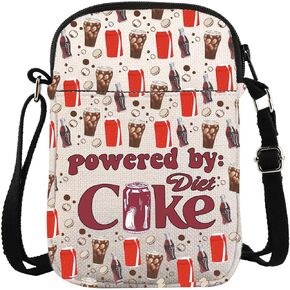 Drinking Gift Soda Lovers Crossbody Bag Soda Drink Addict Handle Bag Vodka Drinker Carry On Bag