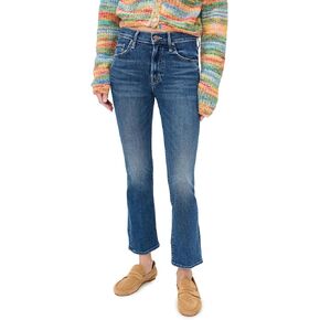 MOTHER Women's Petite Lil Insider Flood Jeans