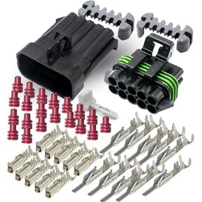 Metri-Pack 150 Series 10-Way Connector W/16 18 AWG Sealed 16 V & 14 Amps