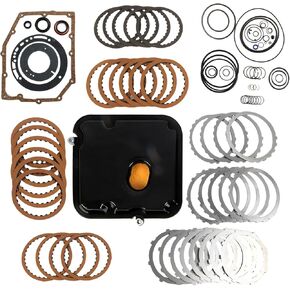 42RLE Transmission Master Rebuild Kit with Gaskets Friction Steel Plates for 2004-2011 Endeavor 3.8L 2007-2011 Wrangler 3.8L