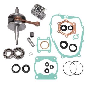 YYCKE CrankShaft Main Bearing Oil Seal Kit Piston Gasket Kit Compatible with Yam aha Blaster 200 YFS200 1988-2006 93102-25331-00 2XJ-11631-01-97 93306-30556-00