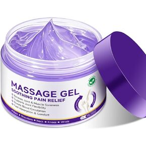 Joint Gel Purple Gel - Joint Activities Throughout The Body | 3.53 Oz | Soothes Knees, Back, Lumbar, Neck, Hands and Feet