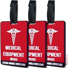Medical Equipment Luggage Tag, Suitable for Travel Medical Id Tags (1)