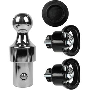 30137 Puck System Groenseck Hitch Ball Kit 2-5/16 "" Fits for 16-22 Chevy Silverado ، 11-22 Ford F250/F350/F450 Super Duty ، 16-22 GMC Sierra ، Nissan Titan XD استبدال OE 30137 30137RTL