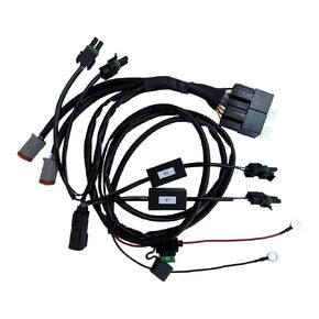 Baja 2-LP6 Pro 4-S1 Lighting Wiring Harness for 2024-later Harley Davidson Road Glide,Compatible 23.5-latet CVO Road Glide,2025-later CVO/RR