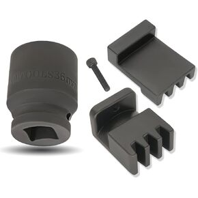 22100 Flywheel Locking Tool with 36mm 3/4" Socket Compatible with 6.6L Duramax Engine, for Duramax Flywheel Locking Tool