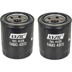 Fuel Filter T4682-43172 Compatible with Kioti Tractor CK2610 CK2610H CK2610CHSE CK2620 CK2620H CK2620CHSE DK45 DK45C DK55 DK55C DK55HSE DK55CHSE DK60HSE DK60CHSE RX6010C RX6010PC T468243172 (1)