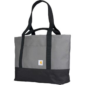 Carhartt Classic Vertical Open Tote Bag, Durable Water Repellent Material W/Hand and Shoulder Straps
