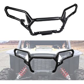 Front Combined Bumper Compatible with 2024 2025 Polaris RZR XP 1000/ XP 4 1000 Accessories Heavy Duty Brush Guard Powder Coated Full Coverage Bumper Replacement for 2884513