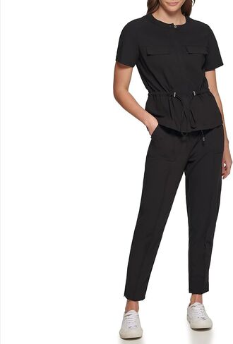 Calvin Klein Women Missy Everyday Short Sleeve Belted Lined Jacket in Saudi Arabia