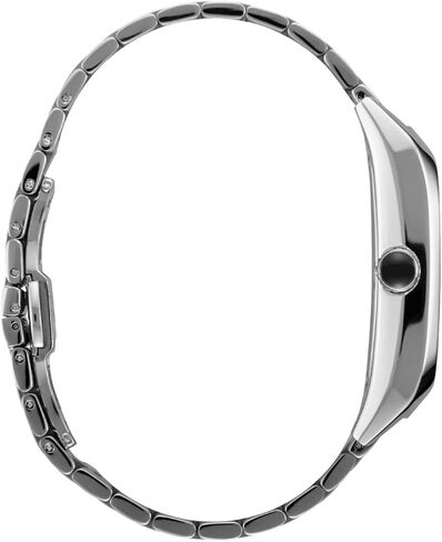 NIXON Frankie A1441-100m Water Resistant Women's Analog Watch (47 x 24mm Rectangular Watch Face, 14mm 3 Link Bracelet Band w/Butterfly Clasp) in Saudi Arabia