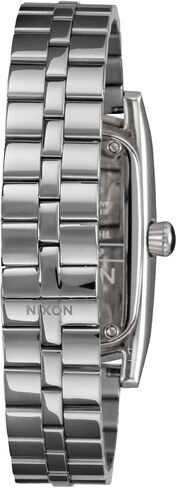 NIXON Frankie A1441-100m Water Resistant Women's Analog Watch (47 x 24mm Rectangular Watch Face, 14mm 3 Link Bracelet Band w/Butterfly Clasp) in Saudi Arabia