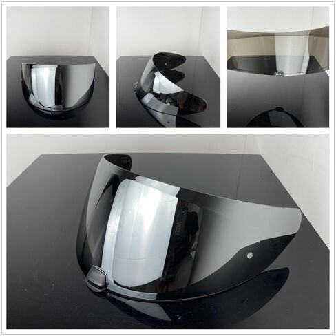 Helmet Shield for i70/i10/HJ-31 Helmets, UV Protection Windproof Moto Helmet Visor Shield Compatible with HJC i70/i10/HJ-31 Helmet Accessories (Revo Deep Blue) in Kuwait
