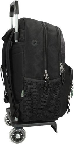 Pepe Jeans Boy's Travel Bag, Black/White in Saudi Arabia