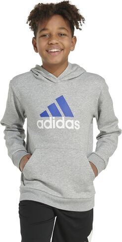 adidas Boys' Active Sport Athletic Pullover Hooded Sweatshirt in Kuwait