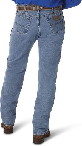 بنطلون جينز رجالي ماركة Wrangler George Strait Cowboy Cut الأصلي, أزرق, One Size in Kuwait