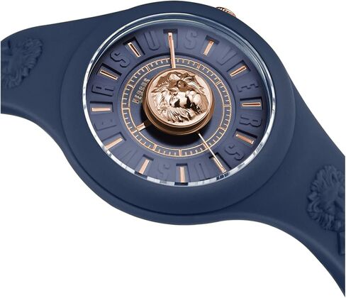 Versus Versace Womens Black 39 mm Fire Island Lion Watch VSPOQ2E21 in Saudi Arabia
