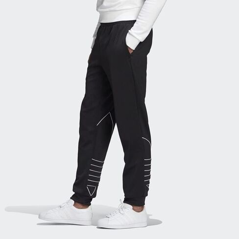 adidas Originals Men's Big Trefoil Outline Polytrico Track Pants in Saudi Arabia