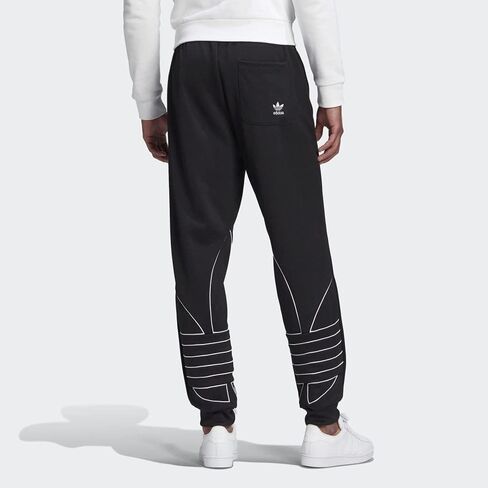 adidas Originals Men's Big Trefoil Outline Polytrico Track Pants in Saudi Arabia
