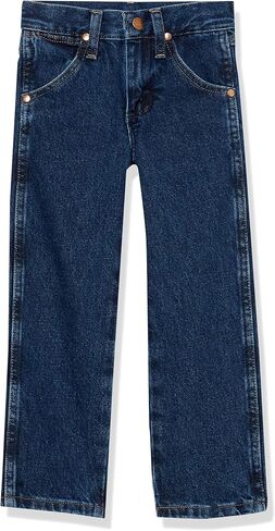 Wrangler Boys' Little 13MWZ Cowboy Cut Original Fit Jean, Subtle Worn, 6 in Saudi Arabia