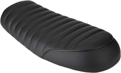 Qiilu Evgatsauto Potorcycle Protection Cover Cover Pu Vintage Cafe Racer Seat Cushion flat flat for Honda CG125 GN CG CB400SS (D) in Saudi Arabia
