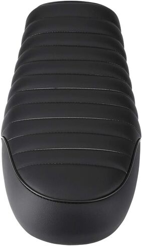 Qiilu Evgatsauto Potorcycle Protection Cover Cover Pu Vintage Cafe Racer Seat Cushion flat flat for Honda CG125 GN CG CB400SS (D) in Saudi Arabia