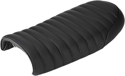 Qiilu Evgatsauto Potorcycle Protection Cover Cover Pu Vintage Cafe Racer Seat Cushion flat flat for Honda CG125 GN CG CB400SS (D) in Saudi Arabia