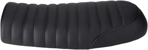 Qiilu Evgatsauto Potorcycle Protection Cover Cover Pu Vintage Cafe Racer Seat Cushion flat flat for Honda CG125 GN CG CB400SS (D) in Saudi Arabia