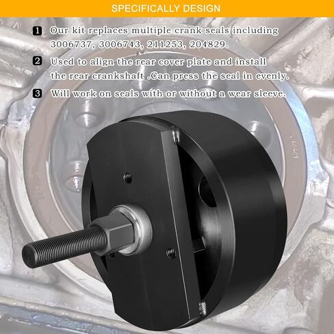 Rear Seal & Wear Sleeve Installer Tool Alt ST-262 For Cummins NT 855 & N14 Replacement for 4919705 in Saudi Arabia