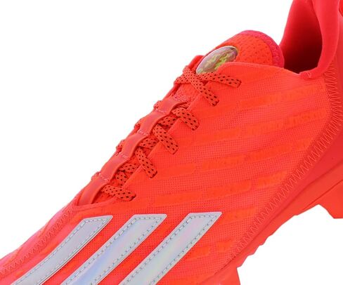 adidas Adizero Primeknit Cleat - Men's Football Team Semi Solar Green/White in Saudi Arabia