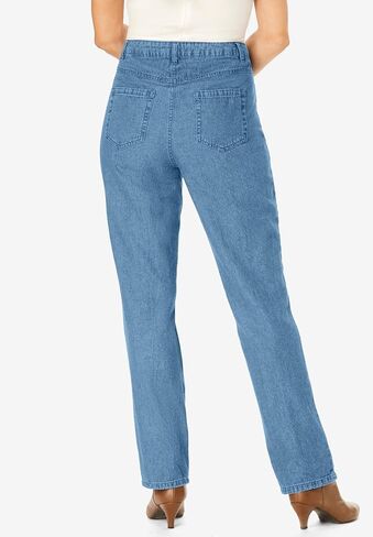 Woman Within Women's Plus Size Relaxed-Fit 5-Pocket Jeans in Saudi Arabia