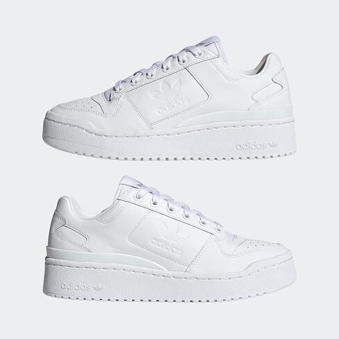حذاء رياضي نسائي من Adidas Originals Forum Bold، أبيض/أبيض/أسود، 9 in Saudi Arabia