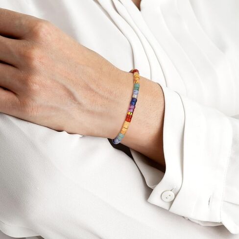 هدايا Joycuff للنساء الهدايا الملهمة لمراهقات شفاء الأساور الحجرية الطبيعية للنساء أصدقاء أخت in Saudi Arabia