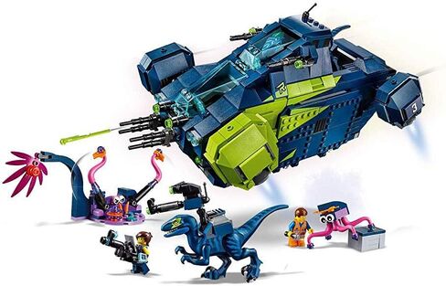 LEGO The Movie 2 Rex’s Rexplorer! 70835 Building Kit, Spaceship Toy with Dinosaur Figures (1172 Pieces) (Discontinued by Manufacturer) in Saudi Arabia