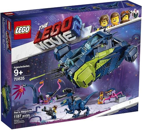 LEGO The Movie 2 Rex’s Rexplorer! 70835 Building Kit, Spaceship Toy with Dinosaur Figures (1172 Pieces) (Discontinued by Manufacturer) in Saudi Arabia