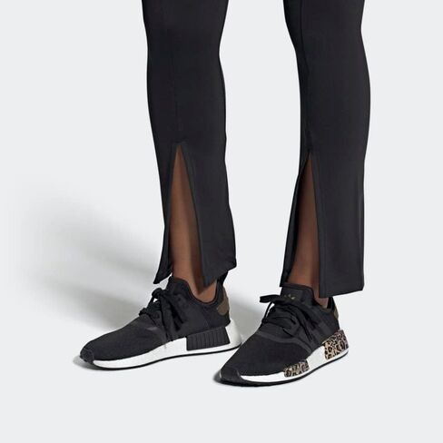 adidas Originals Women's NMD_R1 Sneaker, Black/Black/Scarlet, 10 in Saudi Arabia