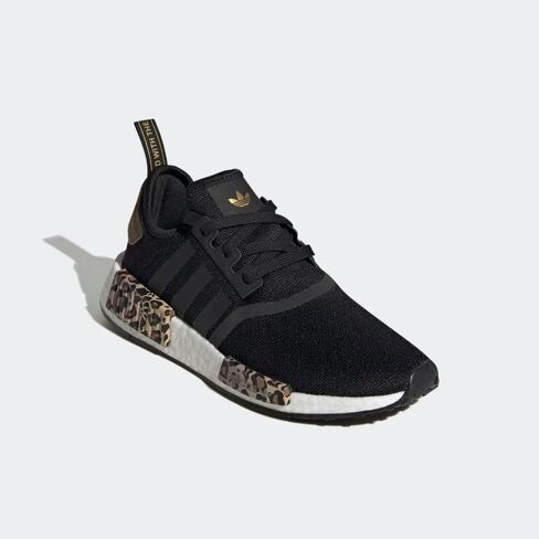 adidas Originals Women's NMD_R1 Sneaker, Black/Black/Scarlet, 10 in Saudi Arabia