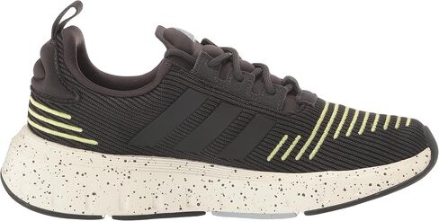 adidas Originals Men's Swift Run Sneaker, Core White/Core White/Black, 13.5 in Saudi Arabia