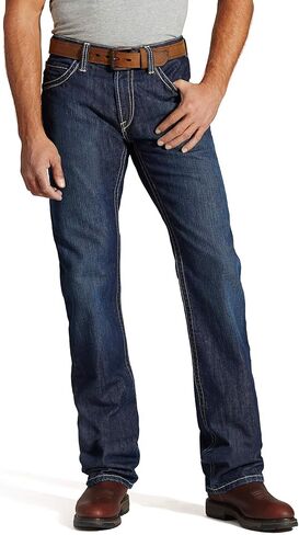 ARIAT Men's Flame Resistant M4 Relaxed Boundary Boot Cut Jean in Saudi Arabia
