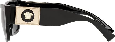Versace VE4406 Sunglasses - (530580) Transparent Gray/Dark Blue - 56mm in Saudi Arabia
