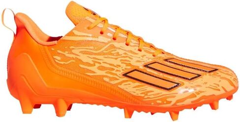 adidas Adizero Primeknit Cleat - Men's Football Team Semi Solar Green/White in Saudi Arabia